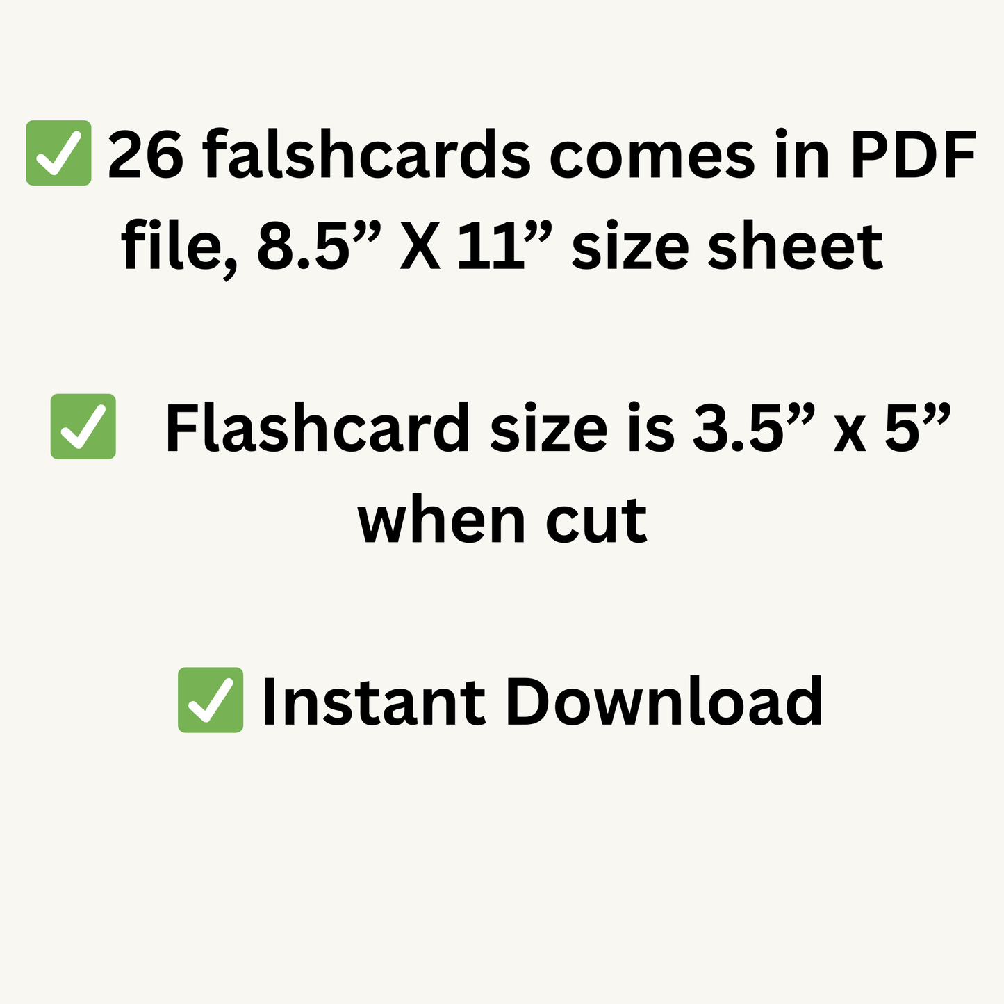 Printable alphabet flashcards for preschool and kindergarten
